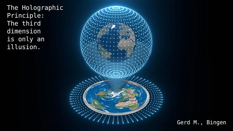 Holographic Earth, Image source: DeviantArt