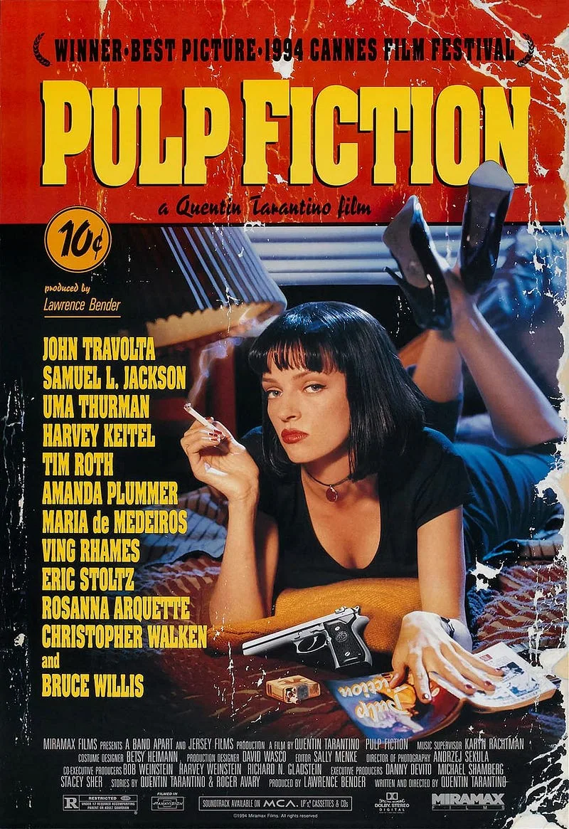 Pulp Fiction, Image courtesy, IMDB